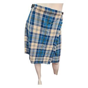 Laird Porch Scottish Wool Wrap Skirt Womens Size Small NEW WITH TAGS